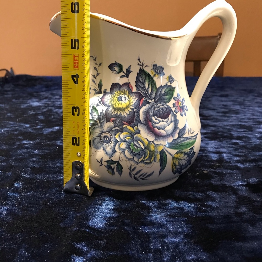 Vintage Royal Crownford Ironstone Bowl & Pitcher - Picture 10 of 11